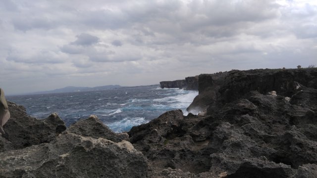 Cape Zanpa  2-km Cliff